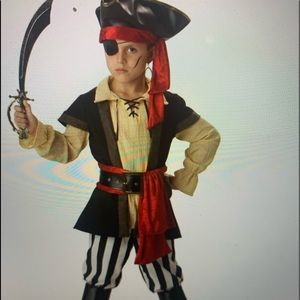 NEW Pirate costume kids size 6 Halloween